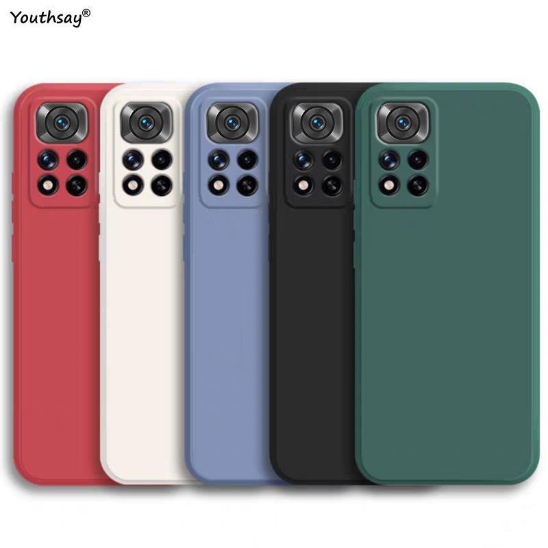 Coque souple en silicone liquide pour Xiaomi Redmi Note 12 Pro, coque Capa, housse, 4G