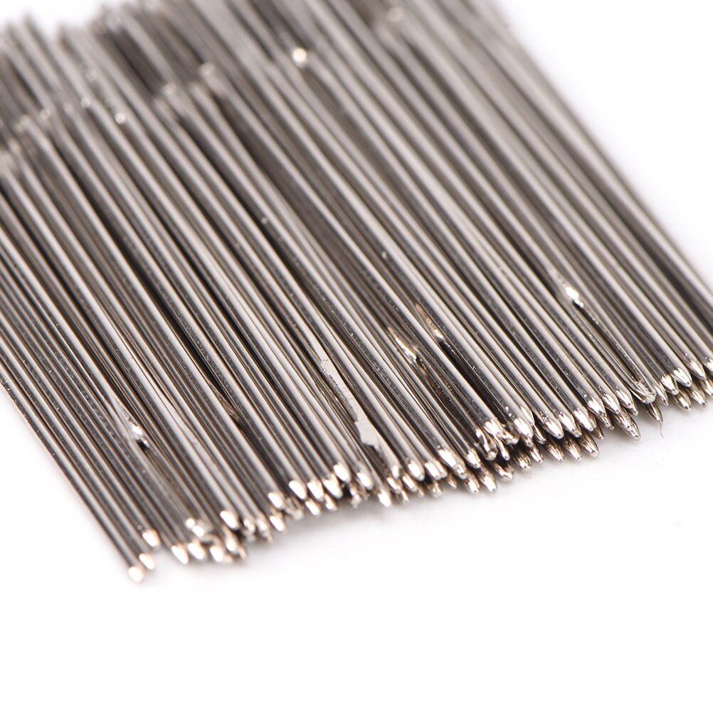 100 pcs / lot #24 Needles aida 11ct fabric cross stitch 3.7cm big eye blunt Craft sewing embroidery DIY needlework set