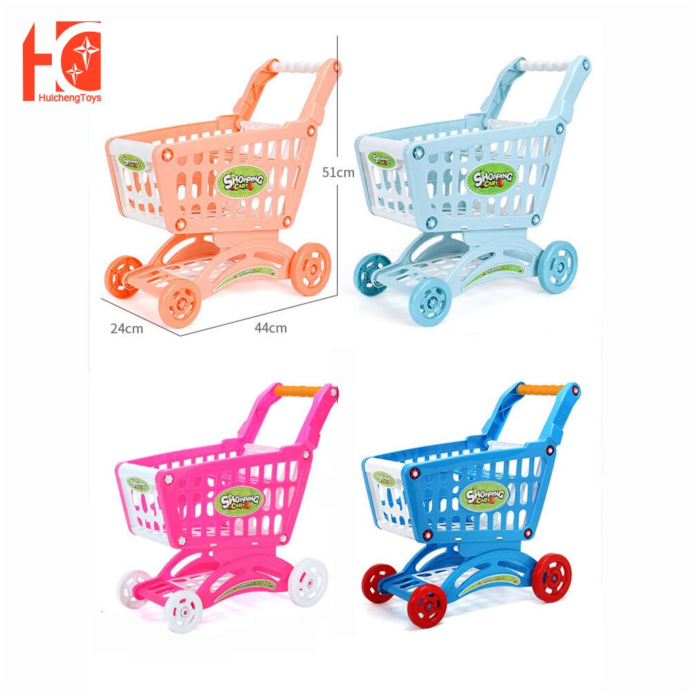 Pretend Winkelen Speelgoed Simulatie Speelhuis Meisjes Speelgoed Kinderen Winkelwagen Speelgoed Voor Meisjes Grote Supermarkt Trolley Push Auto G