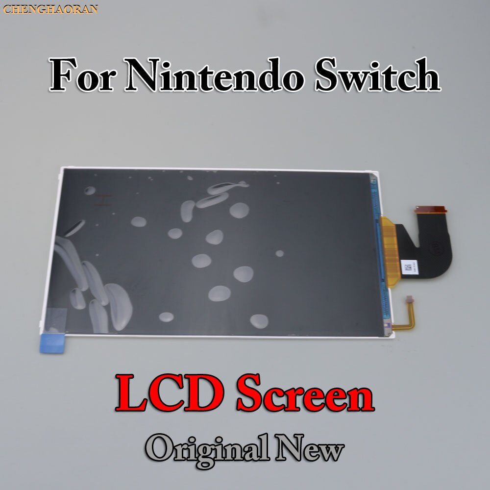 ChengHaoRan 1pc oryginalny nowy zamiennik ekranu LCD z przewód kabel robić konsoli nintendo przełącznik 2017 2018