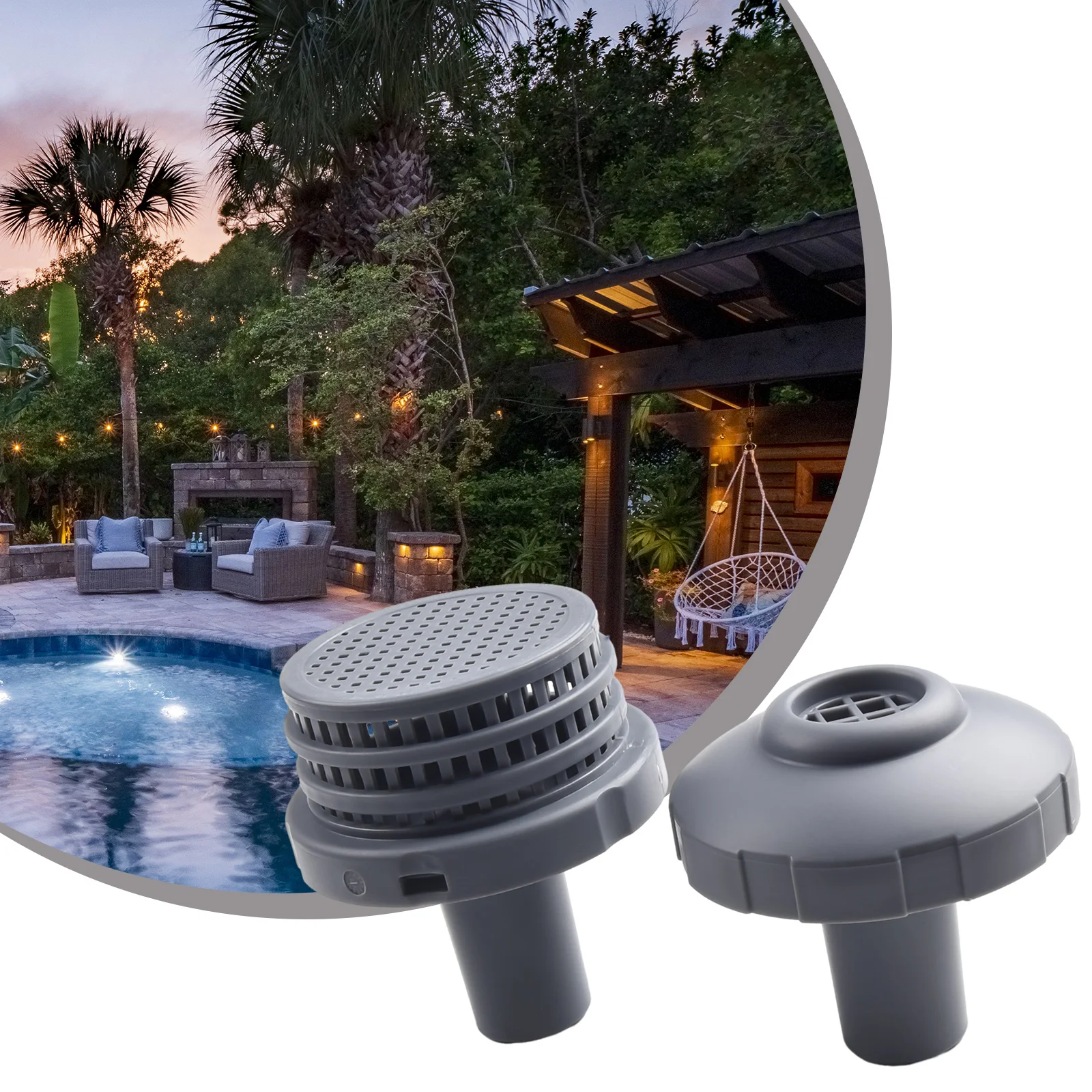 2/4/6pcs Pool Inlet Strainer Connector For INTEX Connection 32mm Swimming Pool Screen Mesh Inlet Nozzle Hose Connection Parts