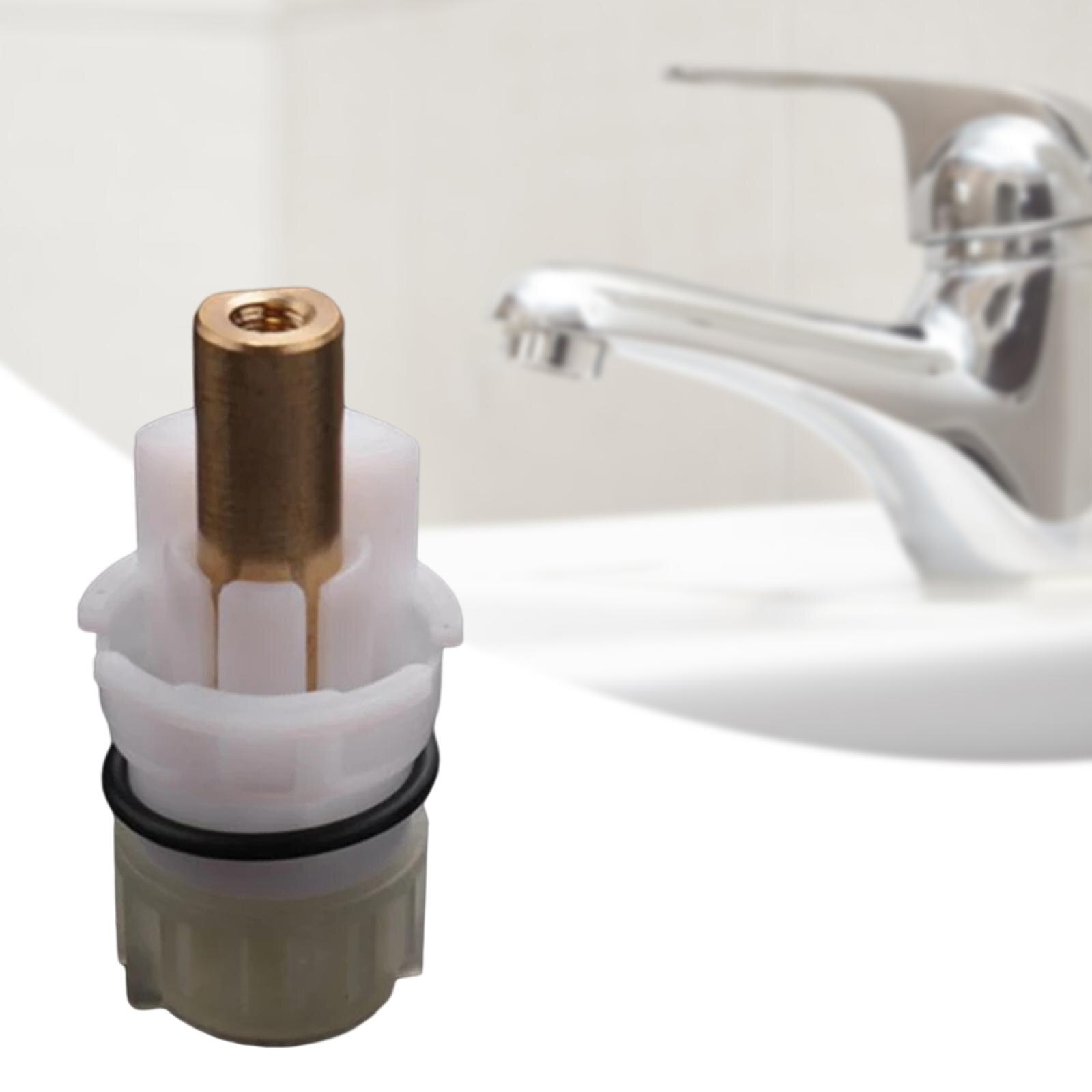 Faucet Stem Replacement RP25513 with Rubber Seat and Spring Faucet Stem Assembly for Delta Faucet Kit Replaces Durable