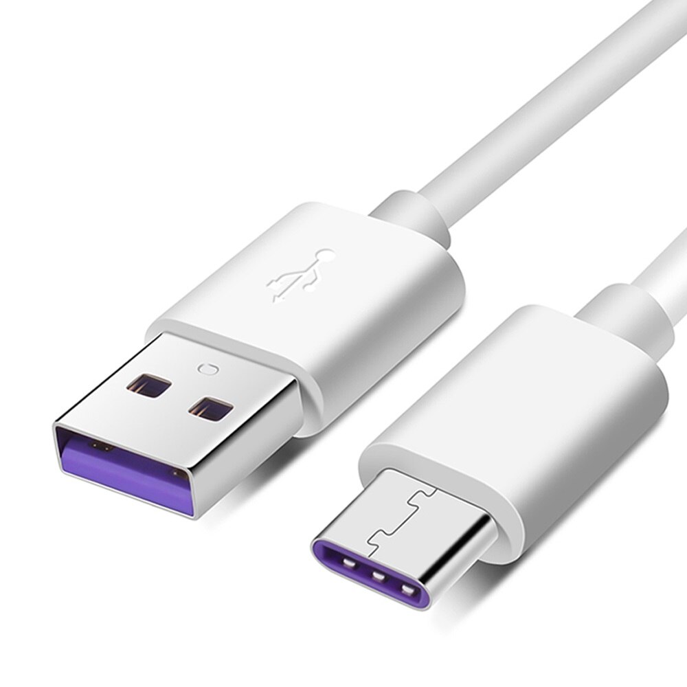 5A USB C Data Cable Super Charge Quick Fast Charging Charger Cord White for Huawei P40 P30 Pro P20 Lite Mate 30 20 X 10