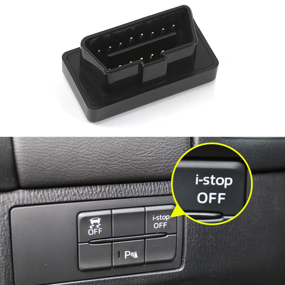 I-stop Cancel for Mazda Atenza Mazda6 2002 Car Auto Stop Start Engine System Off Device Control Intelligent Sensor Plug