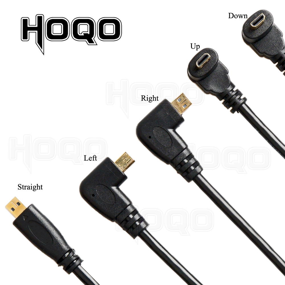 Cable Micro HDMI a HDMI de 90 grados, compatible con arriba/Izquierda/ángulo derecho, para cámara Digital Sony a6400 GH4, tableta de 50cm/150cm