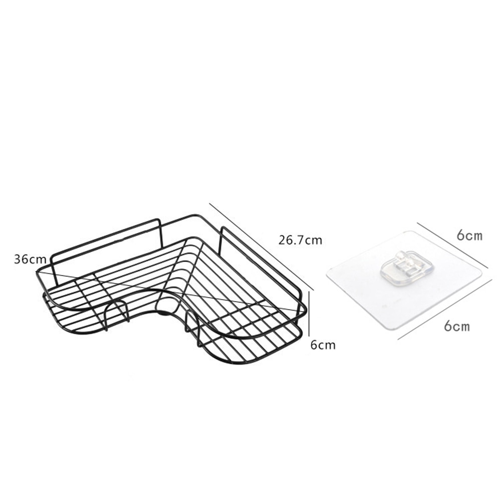 Repisa esquinera de acero inoxidable para baño, champú y ducha, estantes cosméticos, accesorios de baño, organizador de almacenamiento, soporte