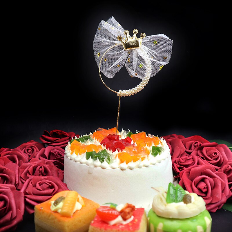 Happy Birthday Acrylic Cake Toppers with Flower Cake Toppers Birthday Party Baking Supplies Cake Decorating Flags Toppers: D05