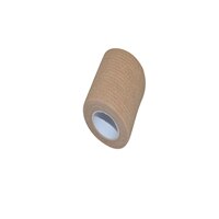 Macure Tape 10 ROLL 2.5cm x 4.5m Coban Elastic Self-Adherent Wrap Bandage Latex Free Tender Tape Finger Tape: Default Title