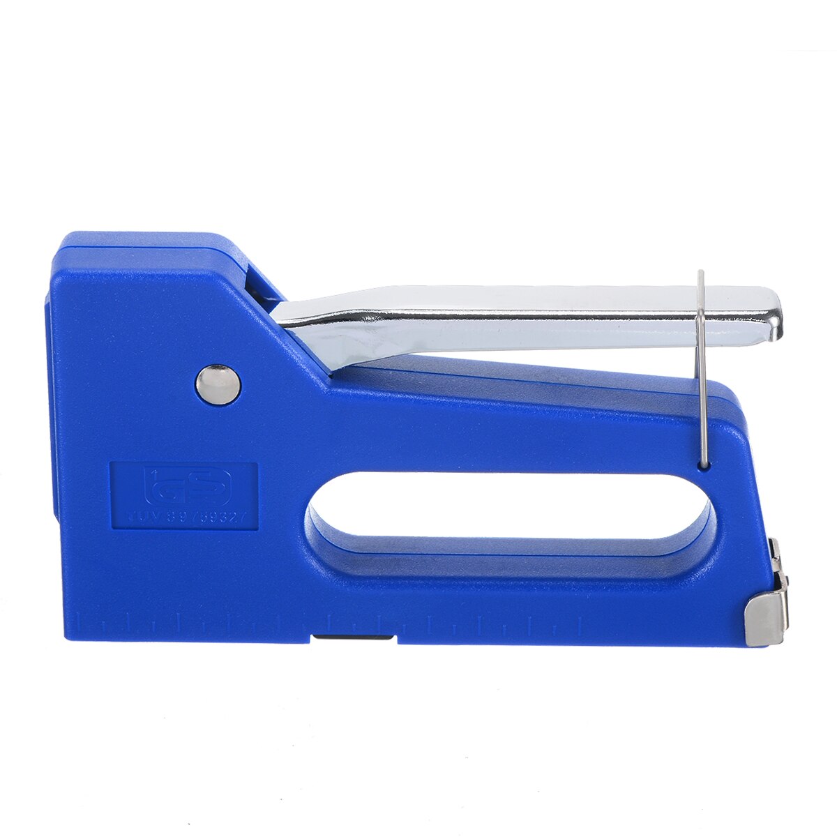 Mini grapadora de grapas de mano, herramienta de encuadernación, Extractor de clavos, para escuela y oficina, 100 piezas, 6mm