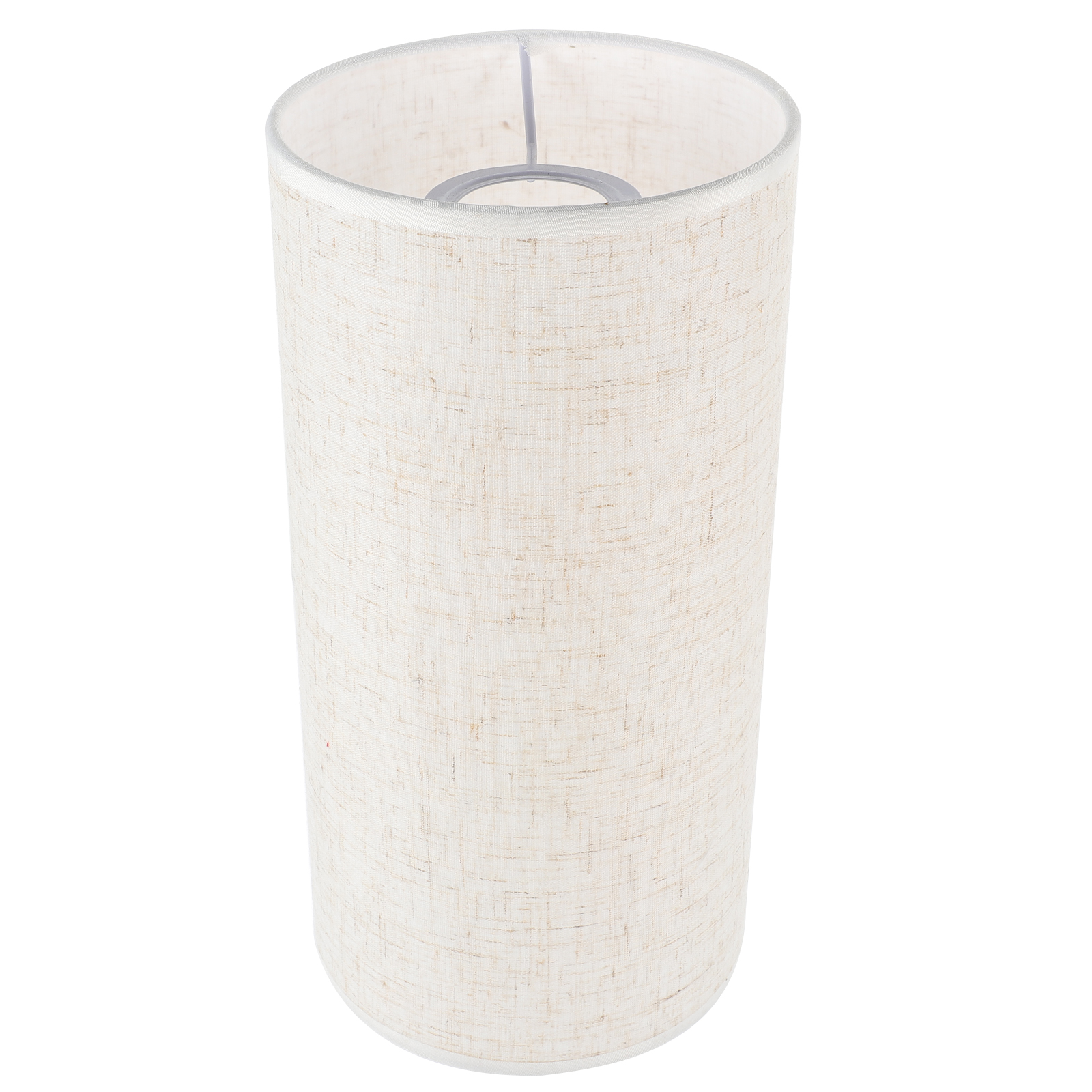Support de lampe abat-jour cylindrique en lin, couvre-lumière, petits abat-jour cylindriques pour sol