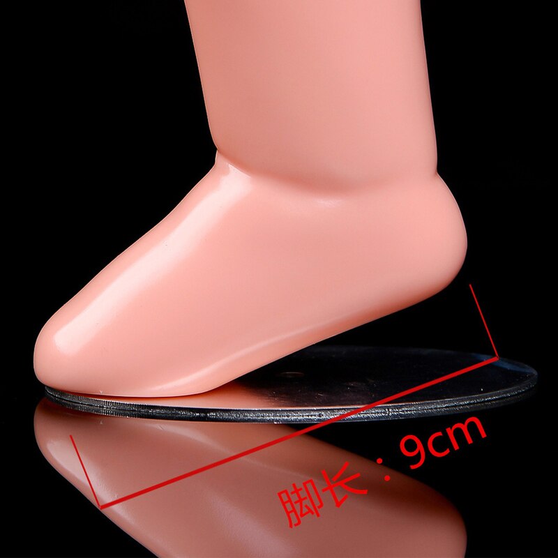 1 Pair White Color PE Mannequin Feet Baby Children Foot Display Mold 9cm Baby Child Mannequin Foot For Sock Display