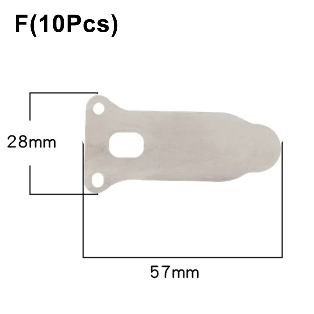 10pcs Silent Oil Free Air Compressor Pump Head Valve Plates Belt Piston Machine Metal Tool Parts For Air Compressor Pump Head: green