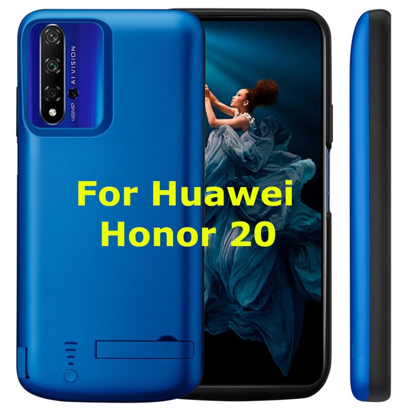 5000mAh Cassa di Batteria per Huawei Honor 20 pro Caso di Alimentazione Extenal Batteria Del Telefono di Ricarica Della Copertura per Huawei Honor 20 accumulatori e caricabatterie di riserva Caso: blu for Honor 20