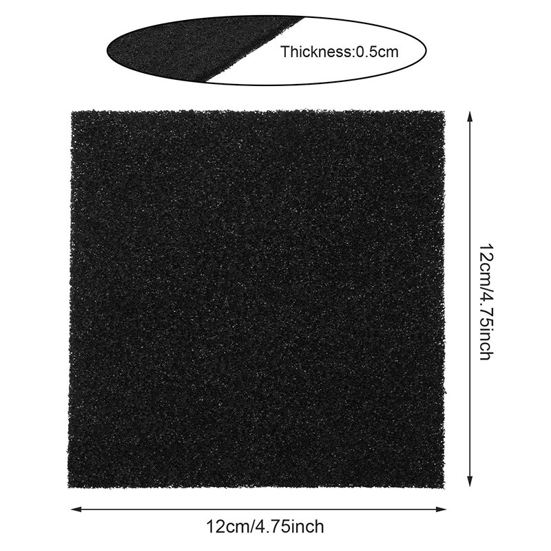 16 PCS Solder Extractor Filter Carbon Filter Replacement Activated, Smoke Fume Absorber Filter for Hakko Smoke Absorber