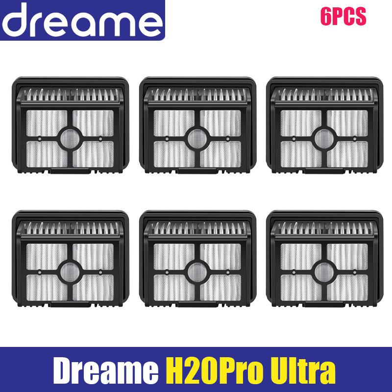 per Dreame H14 pro / H20 pro ultra/H30 ultra H13 pro Lavapavimenti Aspirapolvere Spazzola A Rullo Filtri Hepa Accessori: Borgogna