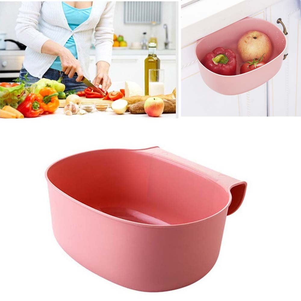 Rubbish Bin Trash Can Kitchen Cabinet Door Hanging Garbage Can Kitchen Rubbish Storage Box Waste Bin basurero cocina #BL1