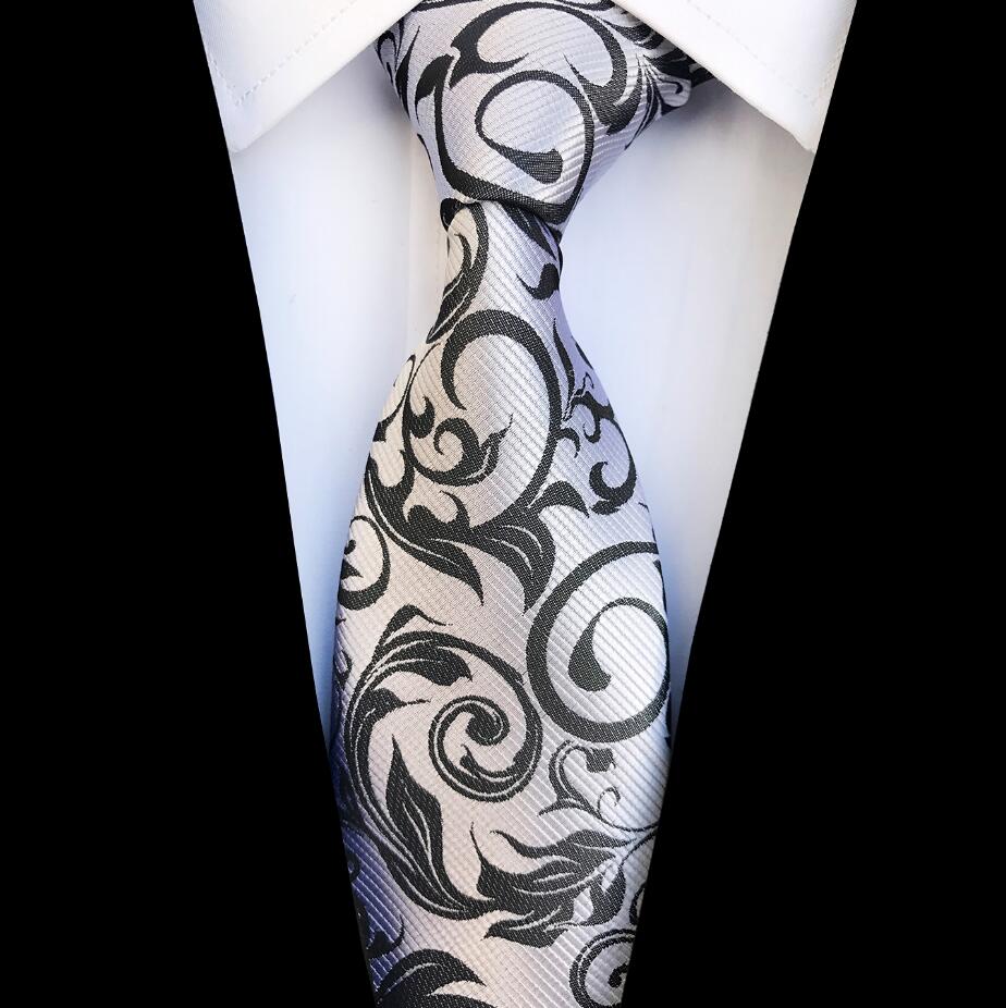 Ricnais-Cravates classiques à carreaux pour homme, 8cm, vert, bleu, tenue de soirée, mariage