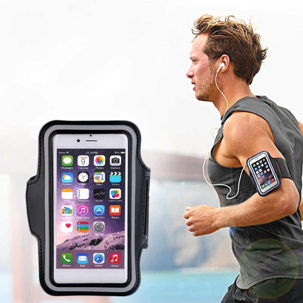 Verstelbare En Licht Gewicht Gym Armband Pouch Case Voor Mobiele Telefoon Sport Oefening Running Duurzaam Cover Phone Bag Voor Iphone