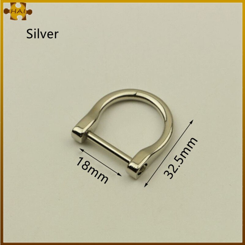 4 Kleuren Metalen Lamp Gesp Zak Accessoires Voor Tassen Voor Gemaakt De Tas Handvatten Afneembare Hardware Accessoires