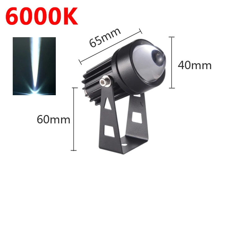 Outdoor IP65 Waterproof LED Wall Spotlights 9W 20W Landscape Lighting AC220V110V Red Green Blue RGB Spotlights a Beam of Light: M / PURPLE