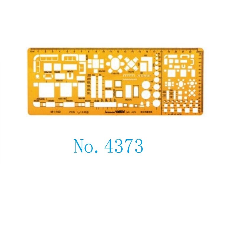 1:100 and 1:200 Double Scale Architecture Furnitur Grandado