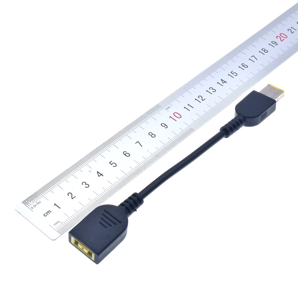 Câble convertisseur d'alimentation cc carré USB femelle vers 5.5x2.1/7.9x5.5/4.0x1.7/mm mâle, pour ordinateur portable Lenovo Thinkpad 15cm