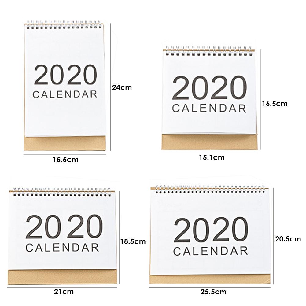 2020 calendario da tavolo doppia colla 365 giorni ordine del giorno giornaliera calendario Nota ordine del giorno organizzatore controllore casa ufficio calendario da scrivania