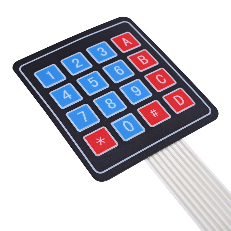 4*4 tableau matriciel/clavier matriciel 16 touches clavier à Membrane pour clavier matriciel arduino 4X4