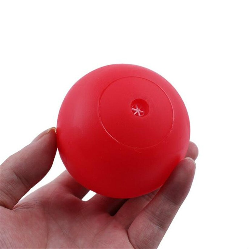 Grappig 7.5cm Grappige Hond Speelgoed Bal met Tanden Puppy Kat PVC Chew Sound Honden Fetching Speelgoed Spelen Squeak Pet speelgoed Product