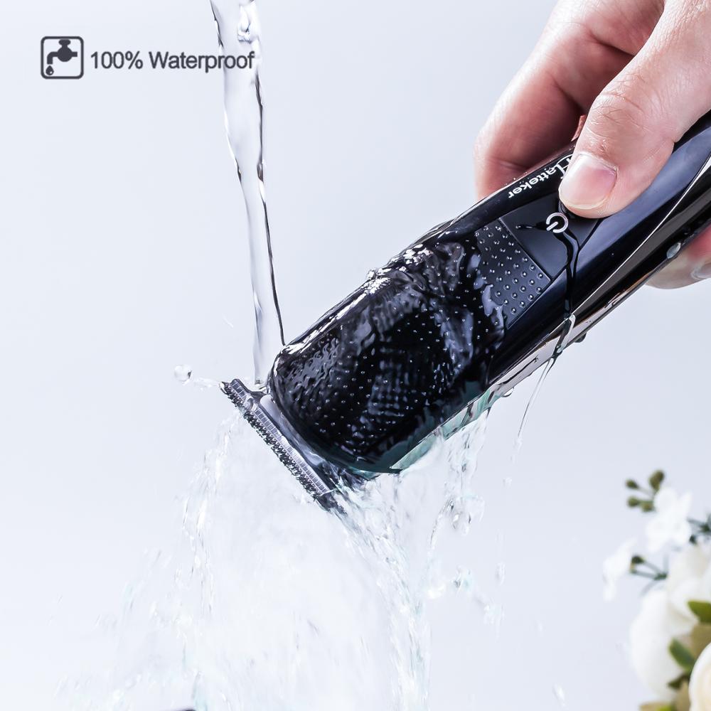 Surker 5 in 1 Elektrische Haar Trimmer IPX5 Wasserdicht Männer Haarschnitt Maschine Professionelle Barbier Wiederaufladbare Haar Haarschneidemaschine SK-0068