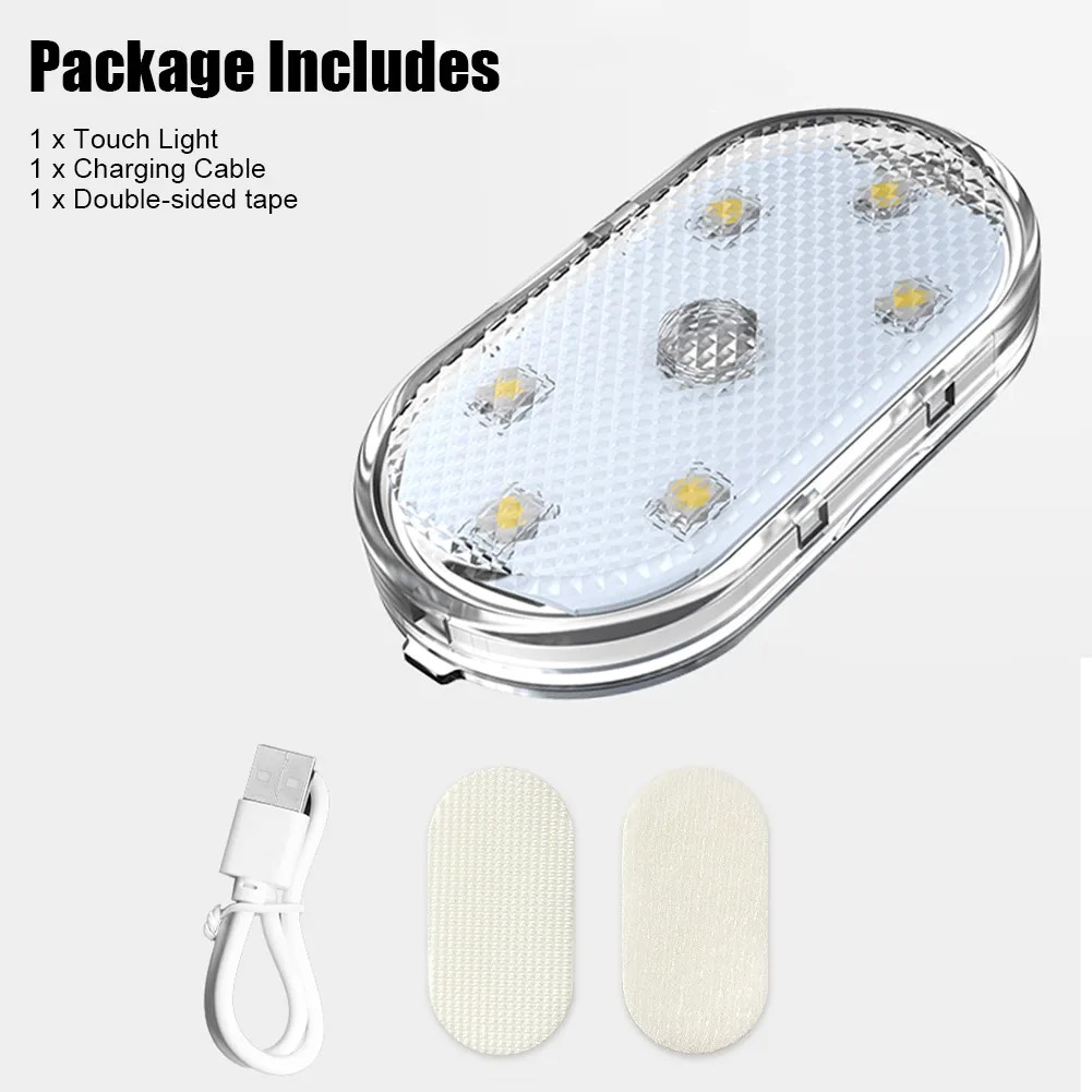 Oświetlenie samochodu wielofunkcyjna lampka robić czytania ledowa lampa nastrojowa samochodowa lampka awaryjna na dach samochodu z czujnikiem dotykowym ładowanie przez USB