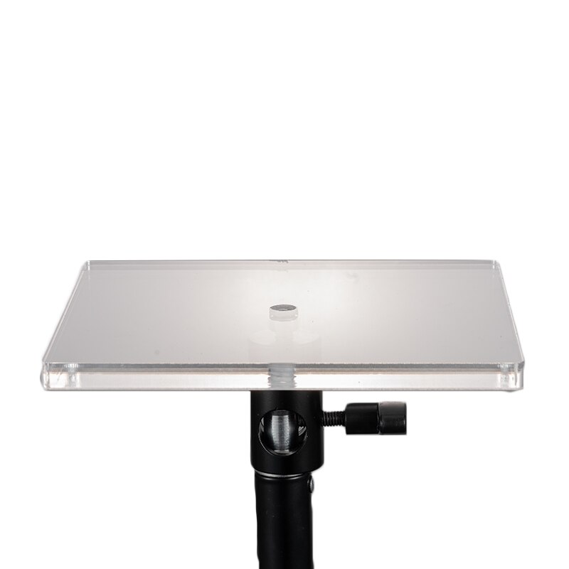 Photographic Acrylic Column Cosmetics support Shooting Clear Decoration Block Product Holder Display Stand cylinder: adapter and 15cm15cm