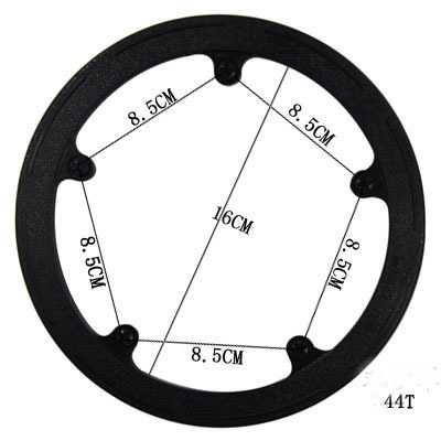 36t/40t/42t/44t/46t/48t/52t mountainbike univers kranksæt beskytte dæksel støtte cap cykel kædekrans krank sæt kæde hjul vagt: G5 qdo 44b