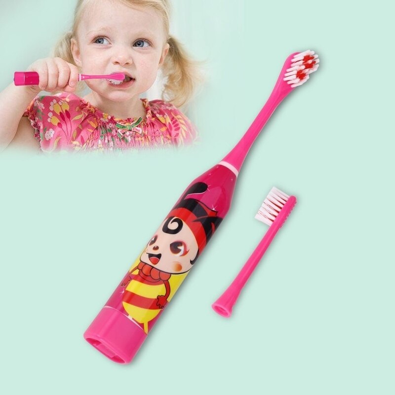 New Children Electric Toothbrush Automatic Ultrasonic Waterproof Cartoon Toothbrush Children&#39;s Life Education And Nursing Tools