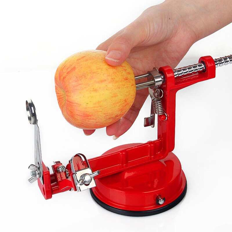 3 In 1 Spiral Apple Peeler Corer Potato Slinky Peeling Machine Cutter Slicer Fruit Vegetable Tools Kitchen