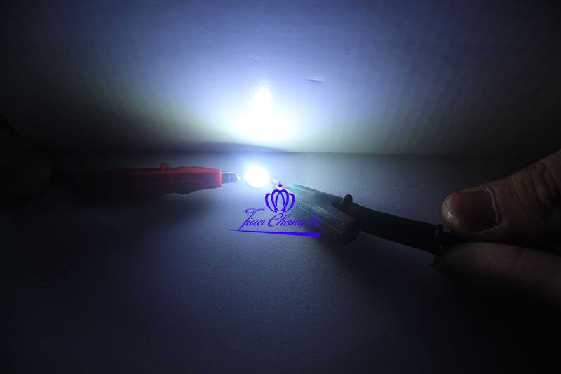 Lampe Led blanche, 3w, 100x, 400 nm-840 nm, spectre complet pour culture hydroponique de plantes