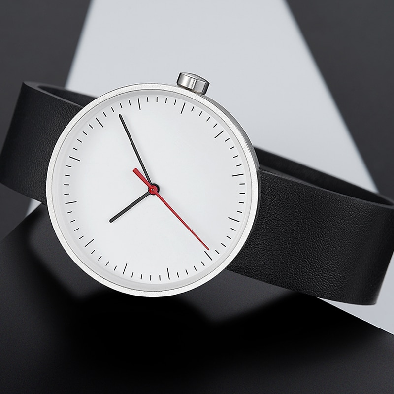 Yazole 522 herreur vandtæt sportsur herre quartz ur pu rem simple casual ure til mænd mærke montre homme