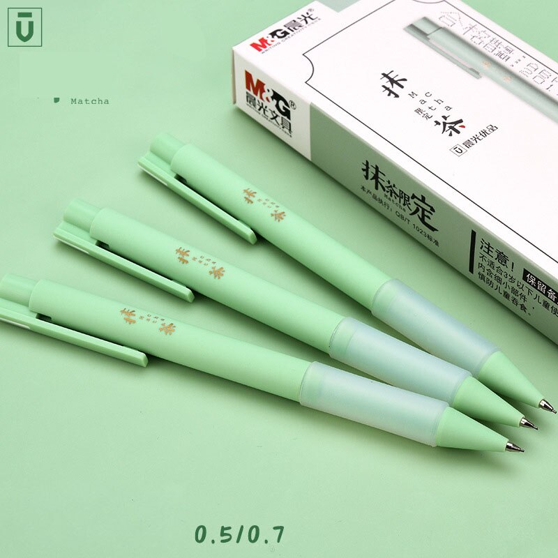 Mechanical Pencil Propelling Pencil Matcha Automatic Pencil Drawing Pencils Crown Mechanical Lead Pencil Drafting Pencil 0.5mm