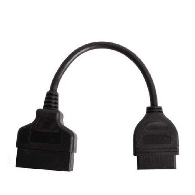 Cable OBD 2 Obdii Obd2 para Toyota 22 Pin macho a adaptador de conector hembra de 16 pines para interfaz de herramienta de escáner de diagnóstico de coche