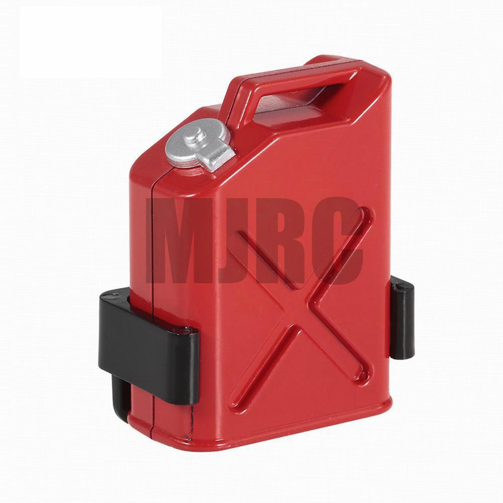 Mini tanque de combustible RC Rock Crawler 1:10, accesorios para TAMIYA CC01 Axial SCX10 90046 D90 D110 TF2 Trax TRX-4 Crawler Truck: Rojo