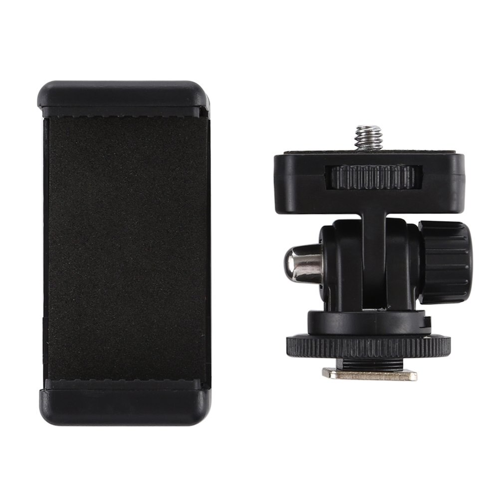 1/4 Polegada rosca sapato frio tripé adaptador de montagem com telefone braçadeira câmera suporte adaptador acessórios da câmera