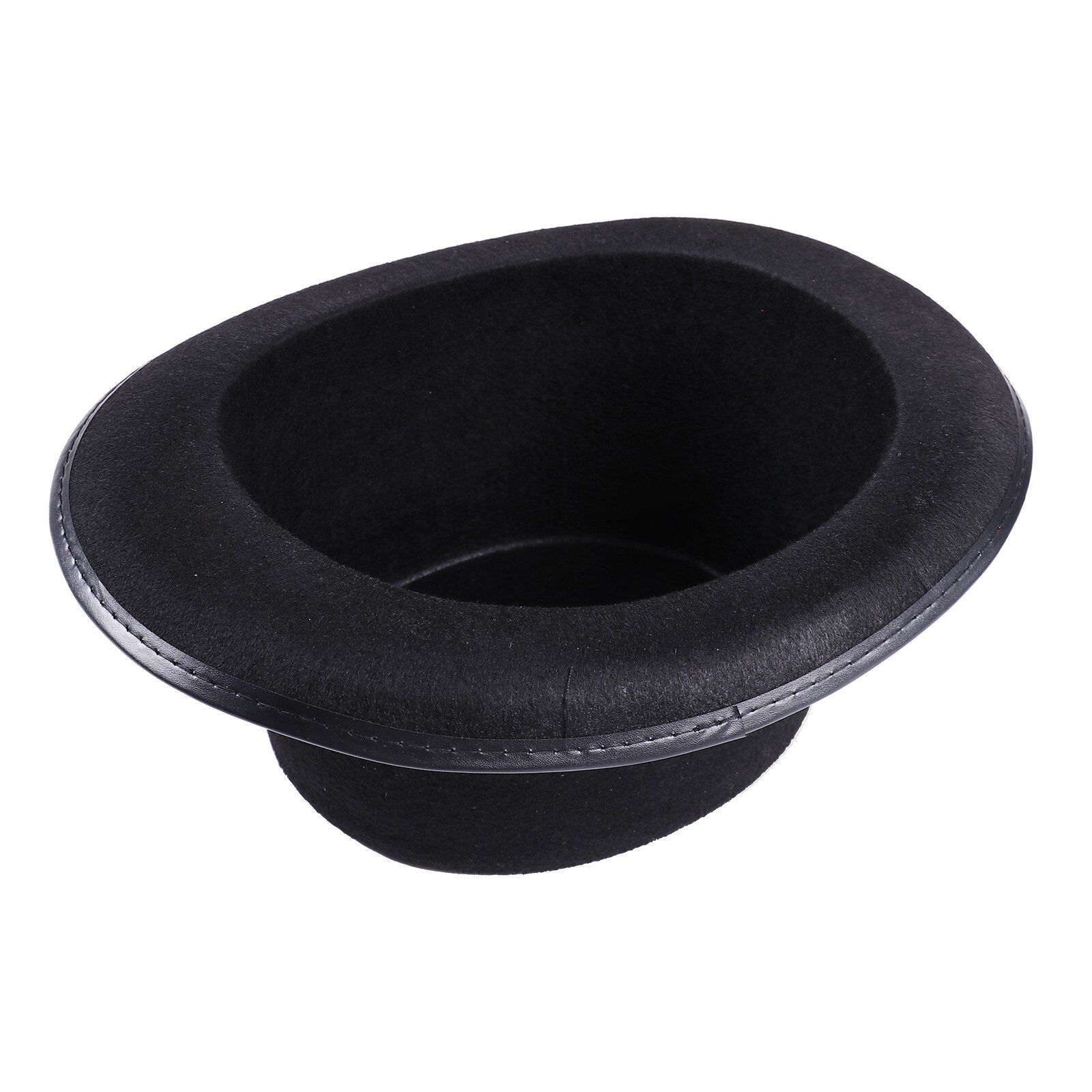 freundlicher Jungen Mädchen Zauberer Kostüm Rolle Spielen Halloween Karneval Party Zauberer Kleid hoch oben Hütte Kap Zauberstab und Weiß handschuhe