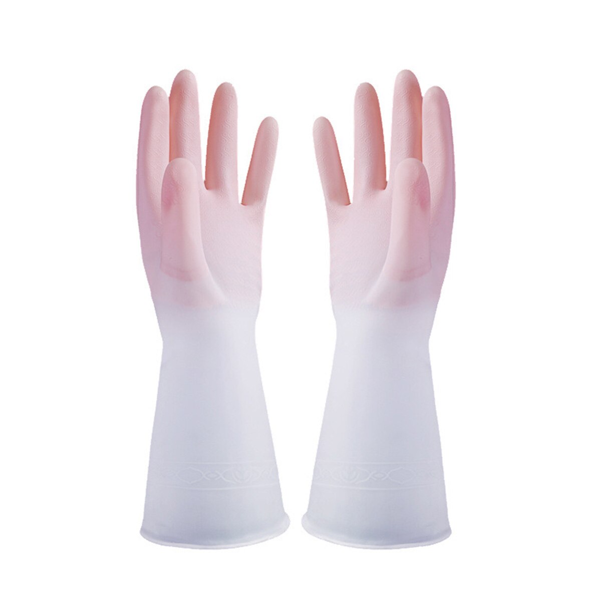 Household Rubber Gloves Thin Non-Toxic Waterproof Gloves Suitable Washing Dishes Clothes
