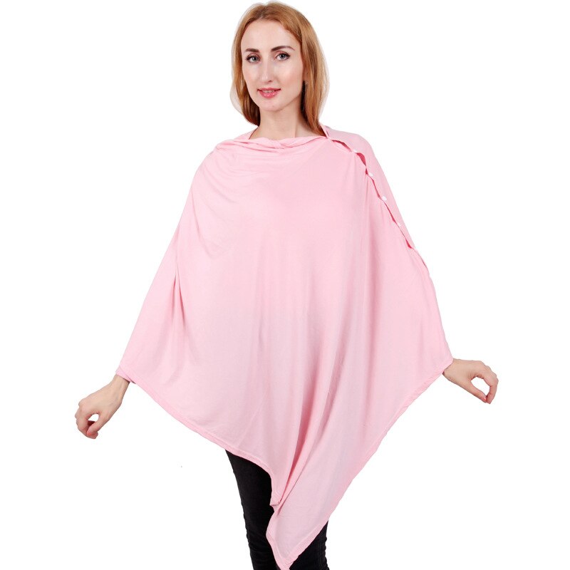 Multifunctionele Verpleging Sjaal Mama Borstvoeding Covers Kleding Pasgeboren Baby Wrap Doek Auto Bekleding Luifel: pink