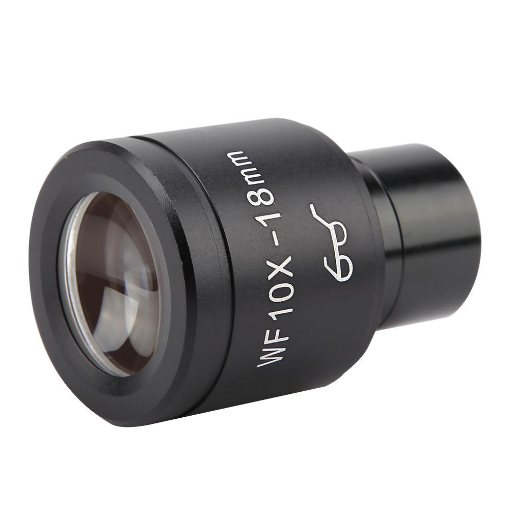 Biological Microscope Wide Angle Hight Eyepiont Eyepiece Lens Microscope Part 23.2mm WF10X/18mm