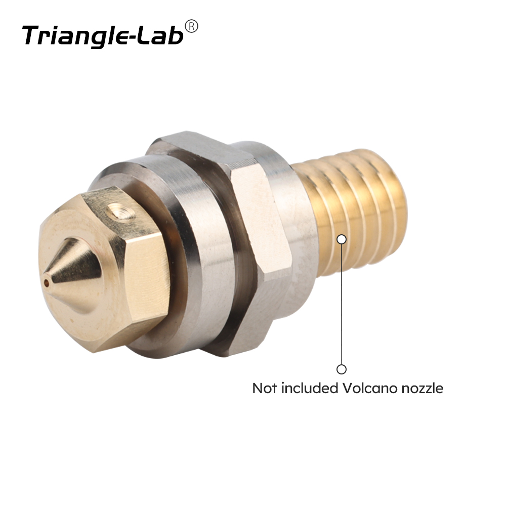 Extensor Trianglelab Volcano Fusion Zone compatible con impresora 3D Rapido hotend
