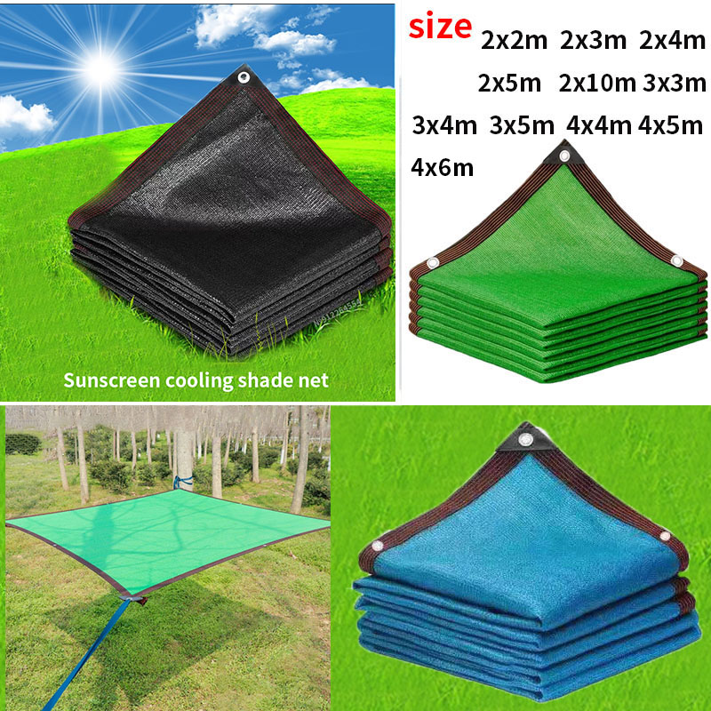 Verdickt 12-Stift 90% schattierung Bewertung Anti-uv HDPE schwarz schattierung Netz außen Pergola Auto Garage regen schuppen Schattierung Netz