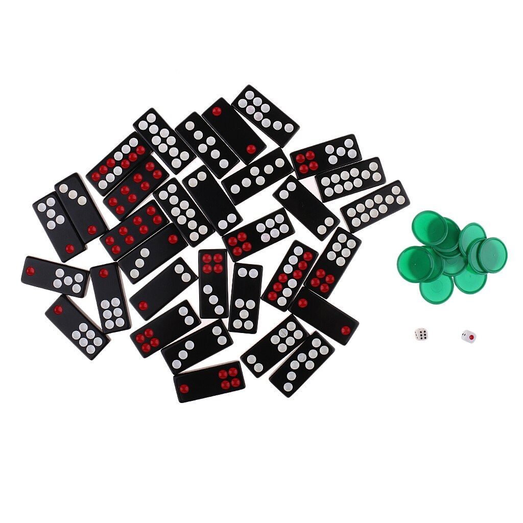 Chinese Domino Tegel Set Pai Gow Paigow Voor Reizen Casino Gokken Paly Speelgoed