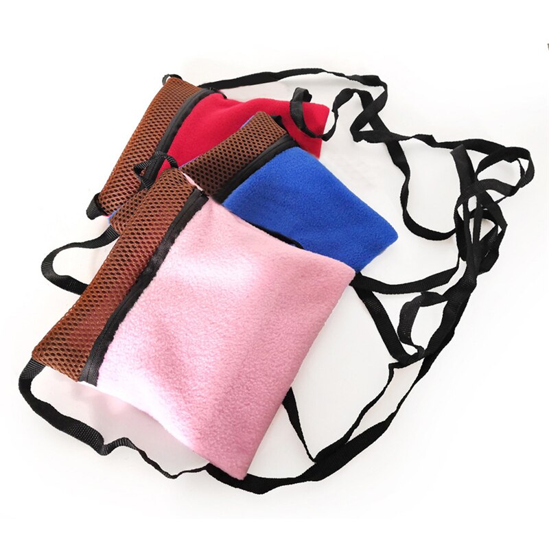 Saco de dormir saliente de animales pequeños, hamaca, ratas, hámster, bolsa de viaje con correa para el hombro, bolso para planeador de azúcar C42