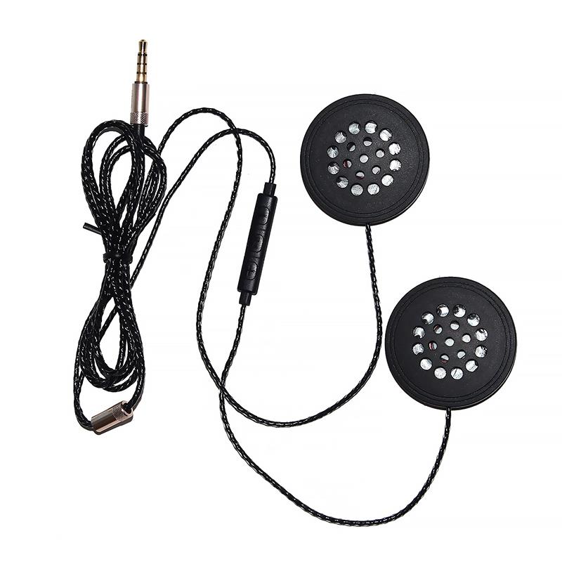 Motorhelm Headset 3.5Mm Jack Wired Oortelefoon Call Headset Helm Headset Muziek Hoofdtelefoon Draad-Gecontroleerde Helm Headset